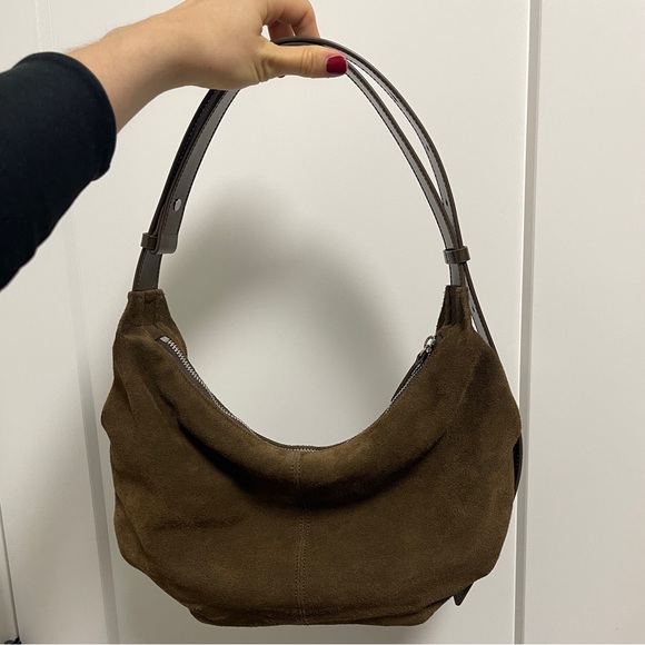 【NOTHING WRITTEN】Ravioli suede bag 0521dd843ba5771c00f12913d4ee0c